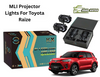MLI Projector Lights Bi for Toyota Raize – High-Performance Bi-LED Headlights