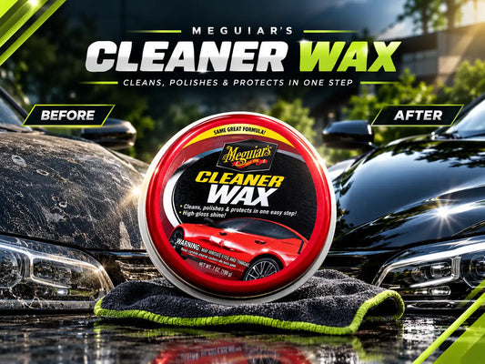 Meguiar’s Cleaner Wax | Cleans, Polishes & Protects in One Step