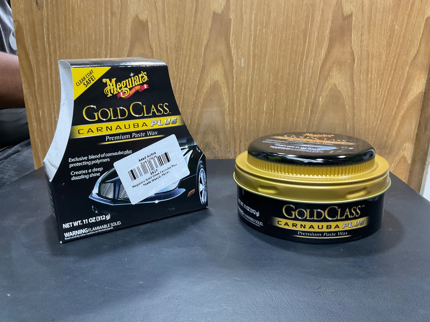 Meguiar’s Gold Class Carnauba Plus Premium Paste Wax G7014J, Meguiar’s car wax 11oz, carnauba wax for deep shine, premium car detailing wax