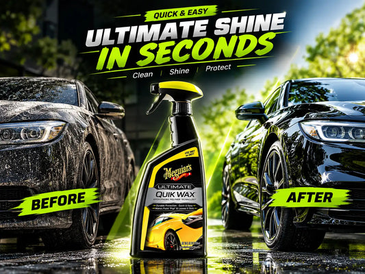 Meguiar’s Ultimate Quick Wax – Premium Car Wax Spray for Long-Lasting Shine