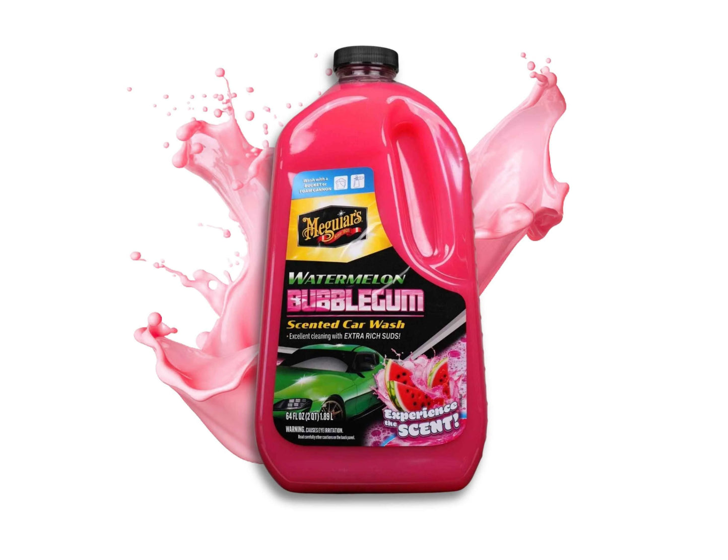 Meguiar’s Watermelon Bubblegum Scented Car Wash 1890ml