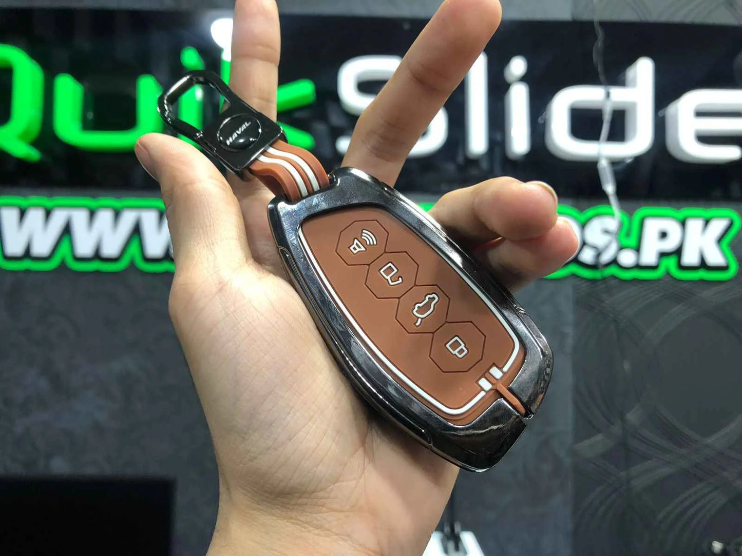Metal Key Cover (Colored) for Haval H6 Facelift 2025–2026