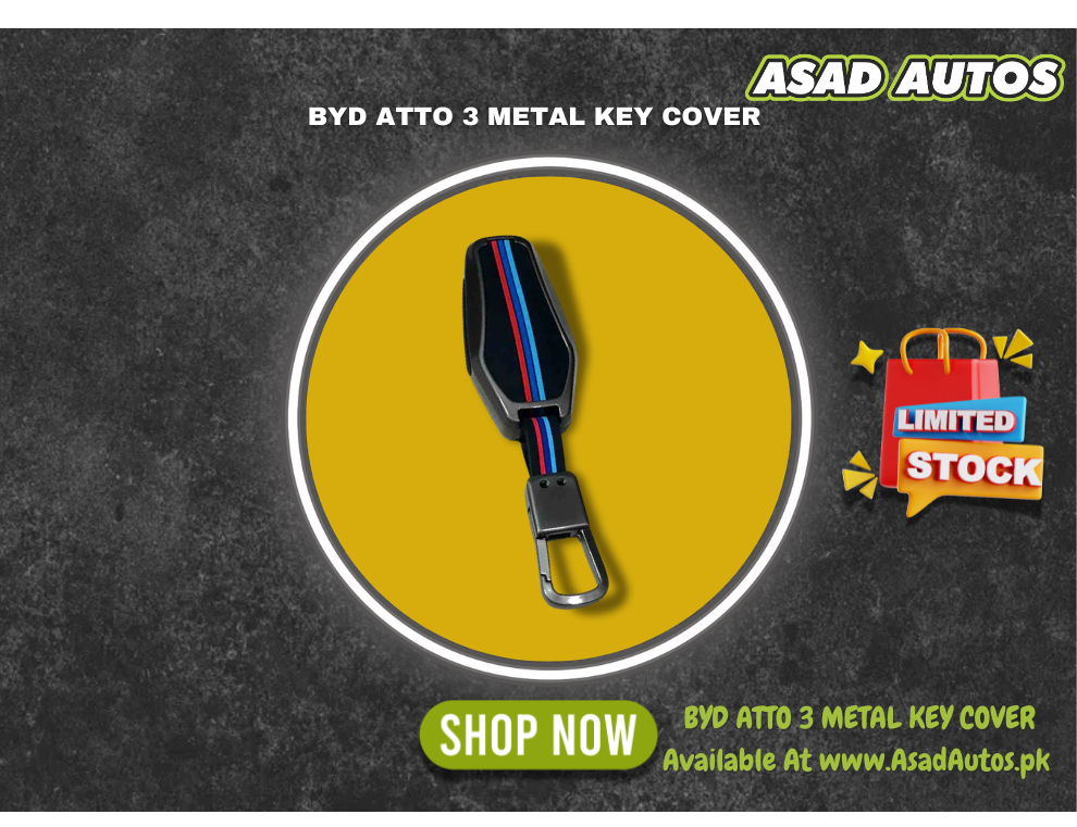 Metal Key Cover for BYD – Stylish Zinc Alloy Key Protection Case