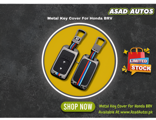 Metal Key Cover for Honda BR-V Smart Key