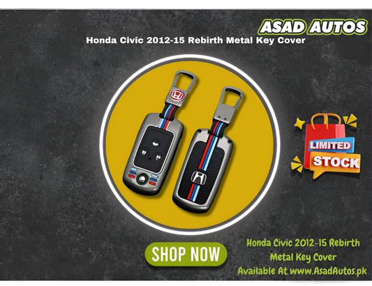 Metal Key Cover for Honda Civic Rebirth 2012–2015