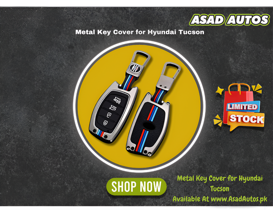 Metal Key Cover for Hyundai Tucson Smart Key