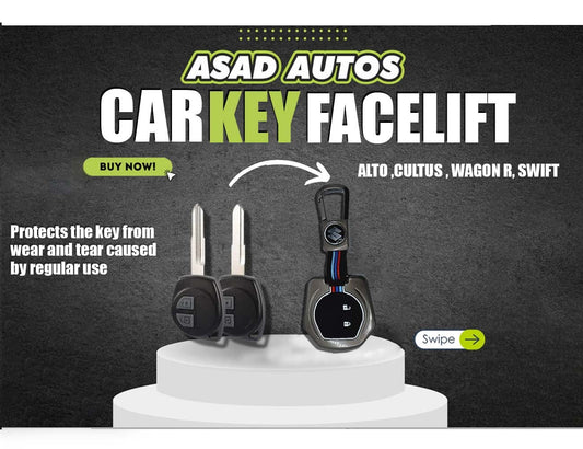 Metal Key Cover for Suzuki Alto New 2014-2026 – Premium Protection and Style