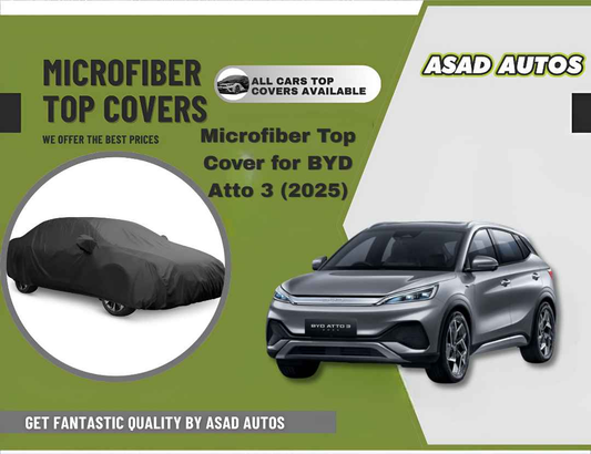 Microfiber Top Cover for BYD Atto 3 (2025) – Premium Dust & Weather Protection