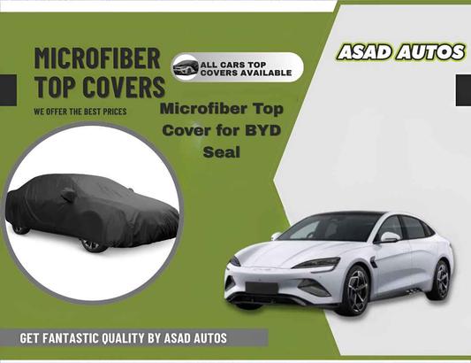 Microfiber Top Cover for BYD Seal – Premium Roof Protection & Dust Shield