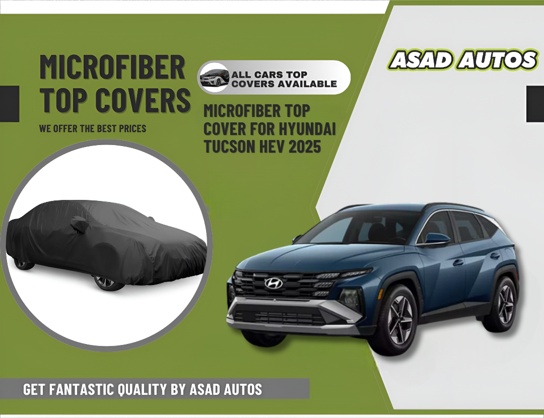 Microfiber Top Cover for Hyundai Tucson HEV 2025 – Custom Fit Car Protection