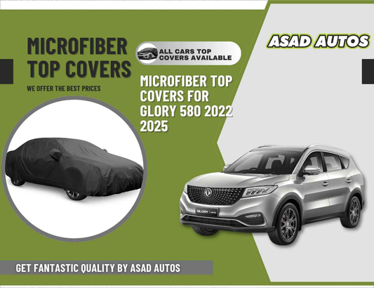 Microfiber Top Cover for Glory 580 (2022-2025) – Premium Comfort & Modern Protection