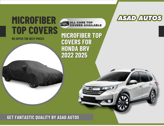 Microfiber Top Covers for Honda BR-V (2022-2025) – Premium Comfort & Durable Protection