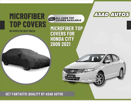 Microfiber Top Covers for Honda City (2009-2021) – Premium Comfort & Durable Protection