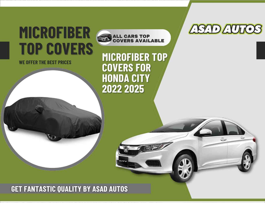 Microfiber Top Covers for Honda City (2022-2025) – Premium Comfort & Modern Protection