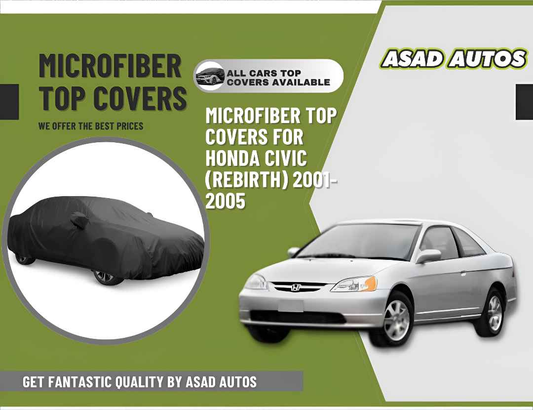 Microfiber Top Cover for Honda Civic (2001-2005) – Premium Comfort & Durable Protection