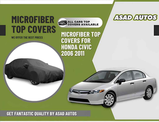 Microfiber Top Covers for Honda Civic (2006-2011) – Premium Comfort & Durable Protection