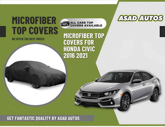 Microfiber Top Covers for Honda Civic (2016-2021) – Premium Comfort & Stylish Protection
