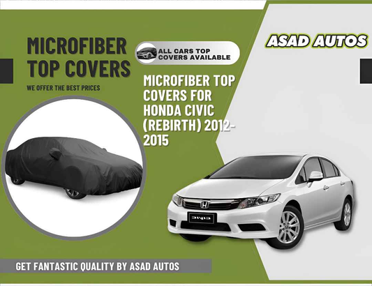 Microfiber Top Covers for Honda Civic Rebirth (2012-2015) – Premium Comfort & Stylish Protection