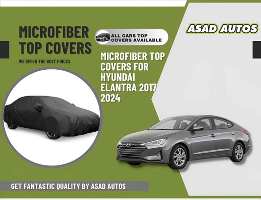 Microfiber Top Covers for Hyundai Elantra (2017-2024) – Premium Comfort & Modern Protection