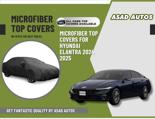 Microfiber Top Covers for Hyundai Elantra (2024-2025) – Premium Comfort & Modern Protection