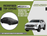 Microfiber Top Covers for Hyundai Santa Fe (2023-2025) – Premium Comfort & Modern Protection