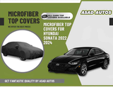 Microfiber Top Covers for Hyundai Sonata (2022-2024) – Premium Comfort & Modern Protection