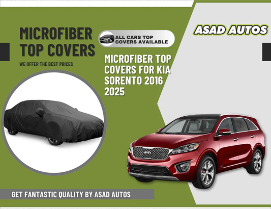Microfiber Top Covers for Kia Sorento (2016-2025) – Premium Comfort & Durable Protection