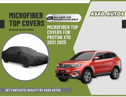 Microfiber Top Cover for Proton X70 (2021-2025) – Premium Comfort & Modern Protection