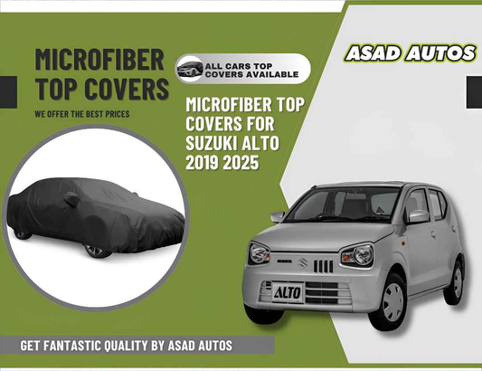 Microfiber Top Covers for Suzuki Alto (2019-2025) – Premium Comfort & Durable Protection