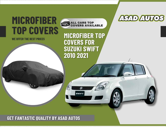 Microfiber Top Covers for Suzuki Swift (2010-2021) – Premium Comfort & Stylish Protection