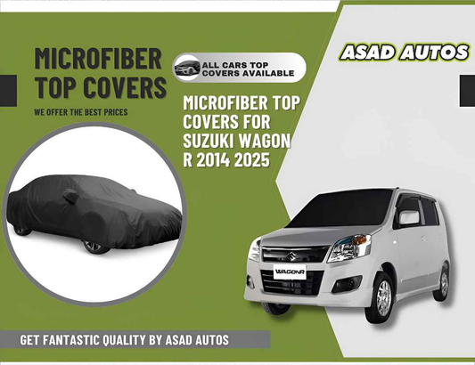 Microfiber Top Covers for Suzuki Wagon R (2014-2025) – Premium Comfort & Durable Protection