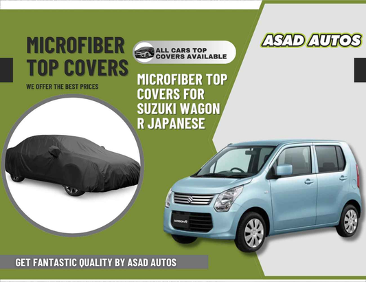 Microfiber Top Cover for Suzuki Wagon R (Japanese) – Premium Comfort & Modern Protection