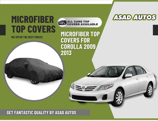 Microfiber Top Covers for Toyota Corolla (2009-2013) – Premium Comfort & Durable Protection