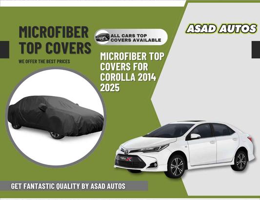 Microfiber Top Covers for Toyota Corolla (2014-2025) – Premium Comfort & Durable Protection