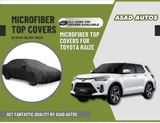 Microfiber Top Cover for Toyota Raize – Premium Comfort & Modern Protection