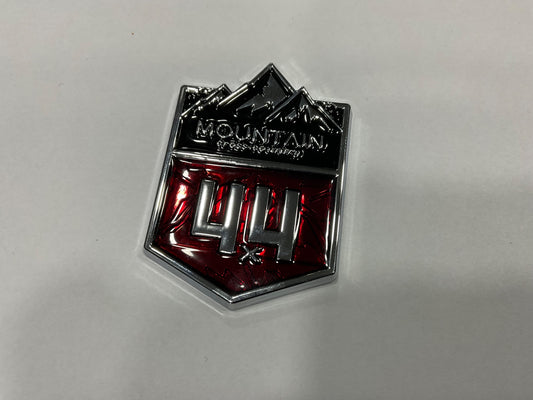 Mountain 4x4 Emblem Badge – Off-Road Logo for SUV or Truck