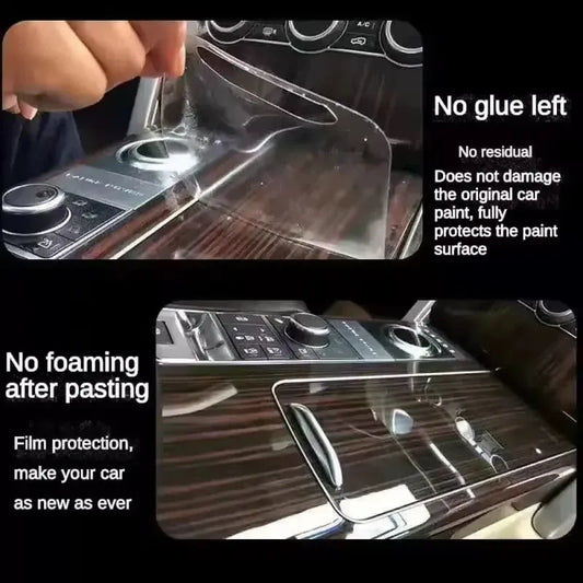 Nano Bond Interior PPF for Porsche Taycan – Invisible and durable protection for dashboards, seats, and other surfaces, keeping your interior pristine.