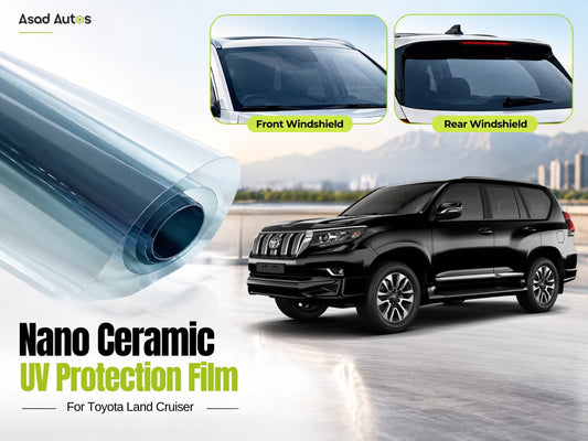 Nano Ceramic UV Protection Film For Toyota Land Cruiser Prado 2009–2023