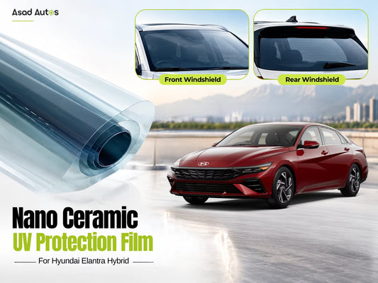 Nano Ceramic UV Protection Film for Hyundai Elantra Hybrid 2025–2026