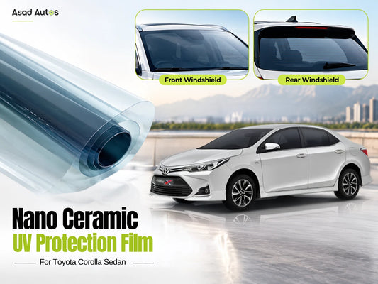 Nano Ceramic UV Protection Film for Toyota Corolla Sedan 2014–2026