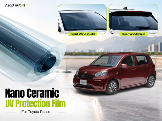Nano Ceramic UV Protection Film for Toyota Passo 2022–2025