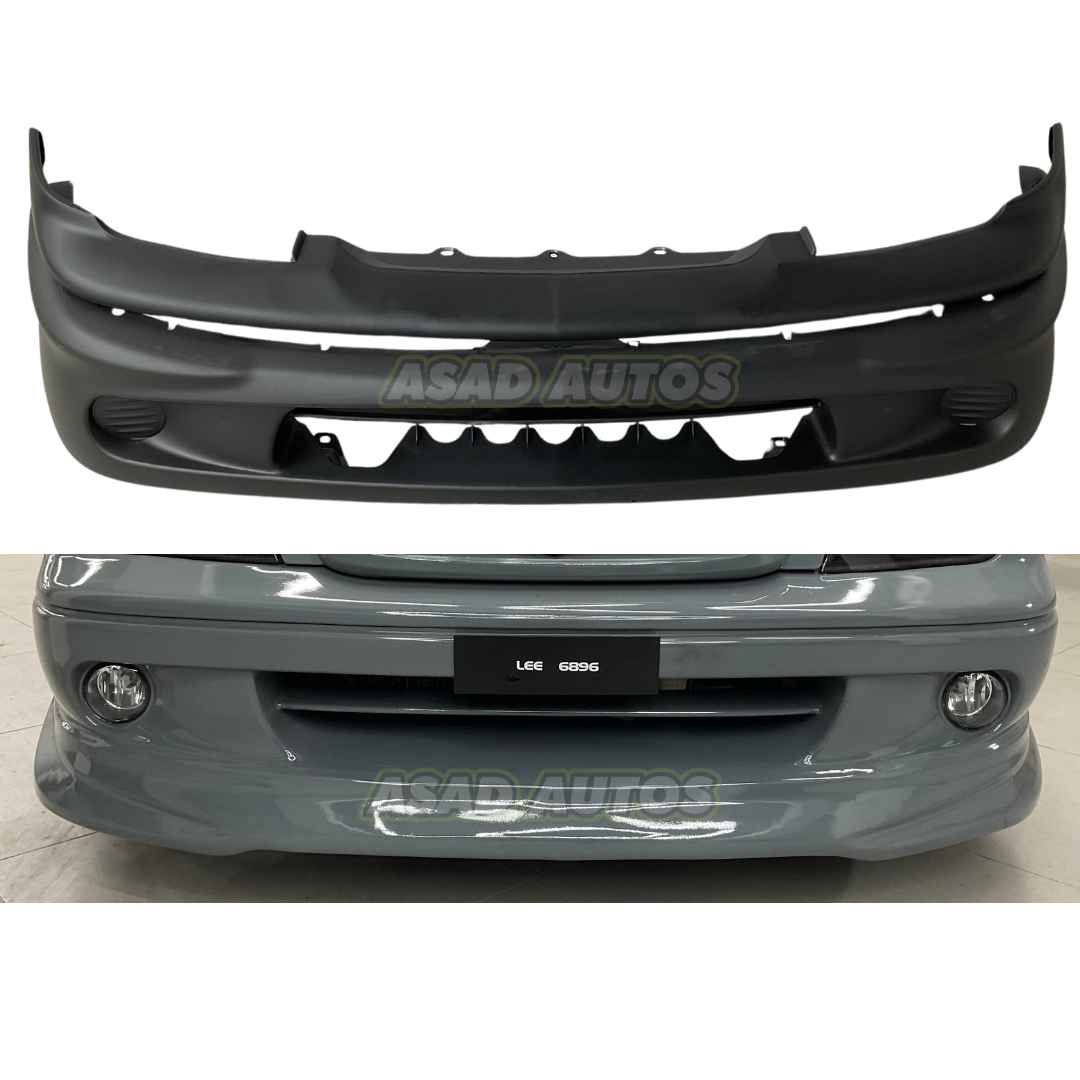 Enhance Your Suzuki Cultus (2000-2017 Model) Front & Back Bumper Set Nero Style (ABS Plastic)