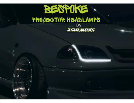 Nero Style Headlights for Suzuki Cultus Old Model – Sleek and Durable Car Front Lights