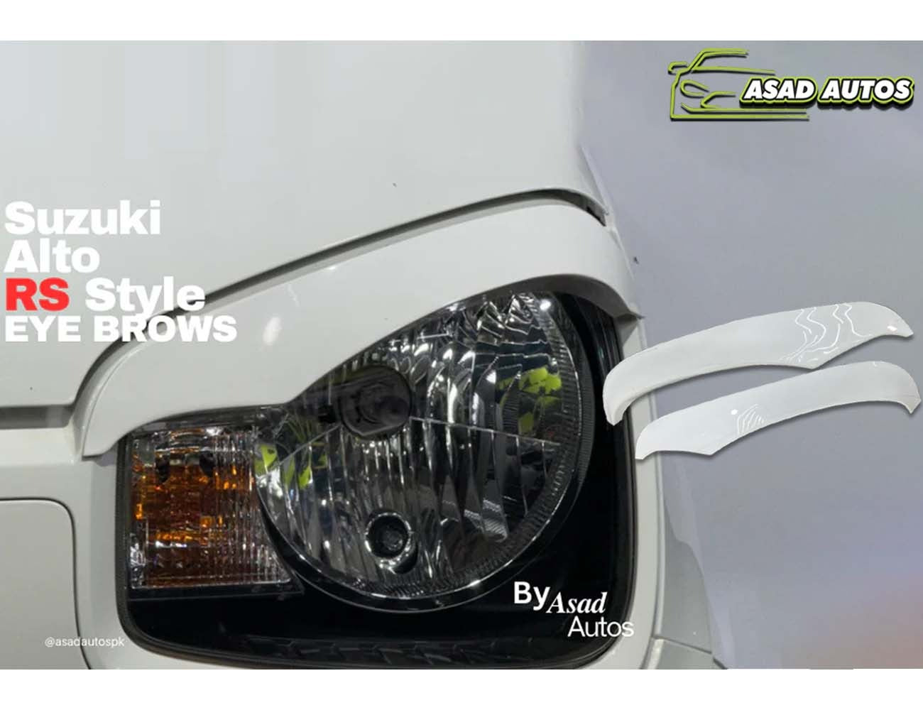 New Style Headlight Eyebrow for Suzuki Alto (2018-2025) – Sleek and Modern Upgrade