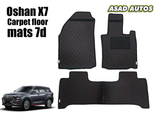 Oshan X7 Carpet Floor Mats 7D – Custom Fit Interior Protection