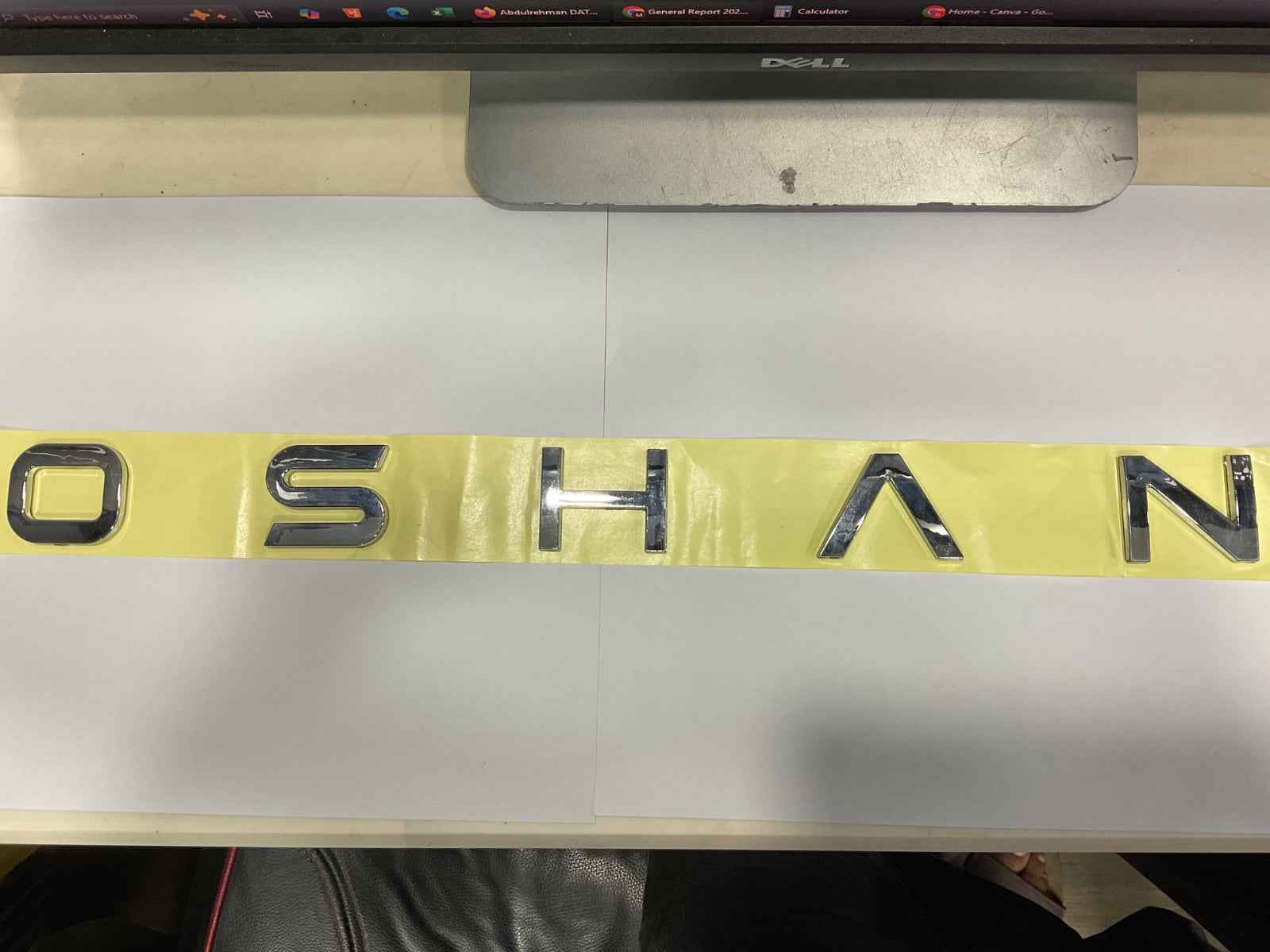 Oshan X7 Chrome Silver Bonnet Monogram Premium Quality