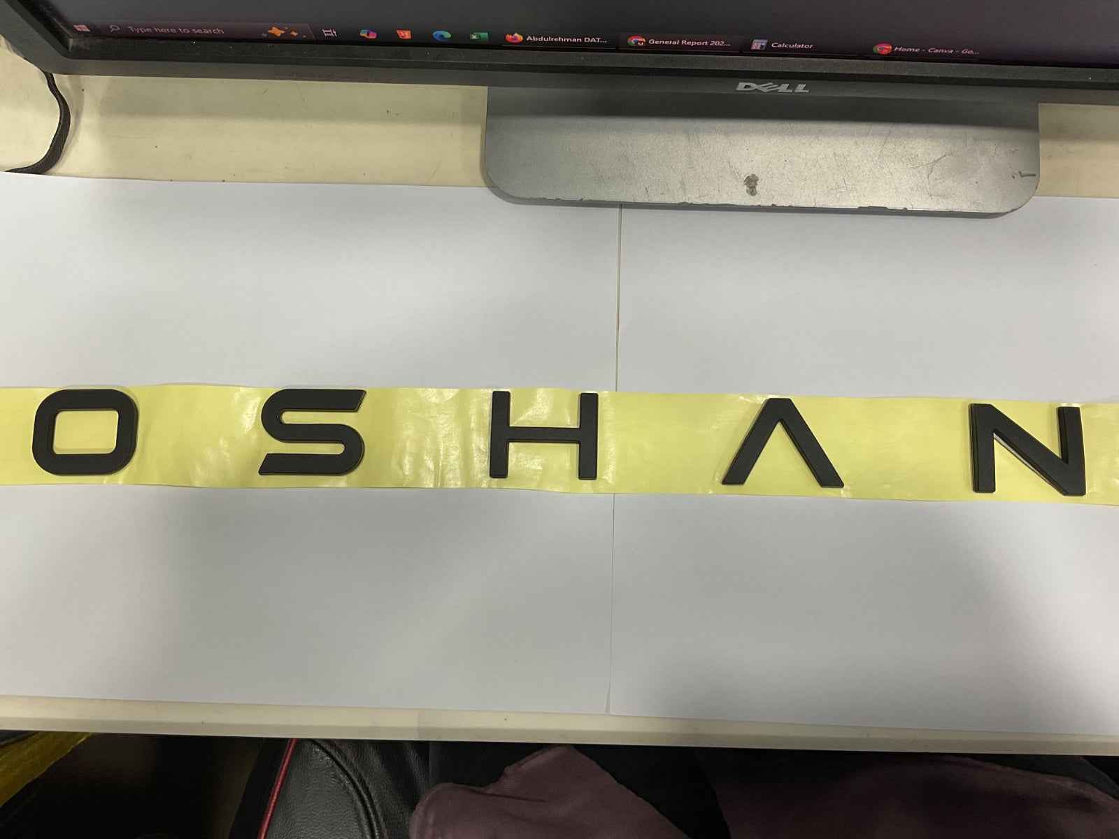 Oshan X7 Matte Black Bonnet Monogram Premium Quality