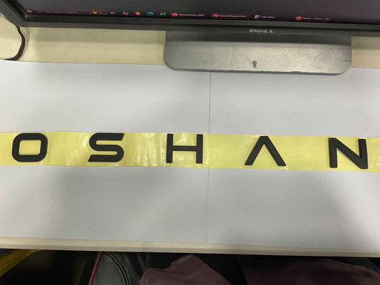 Oshan X7 Matte Black Bonnet Monogram Premium Quality