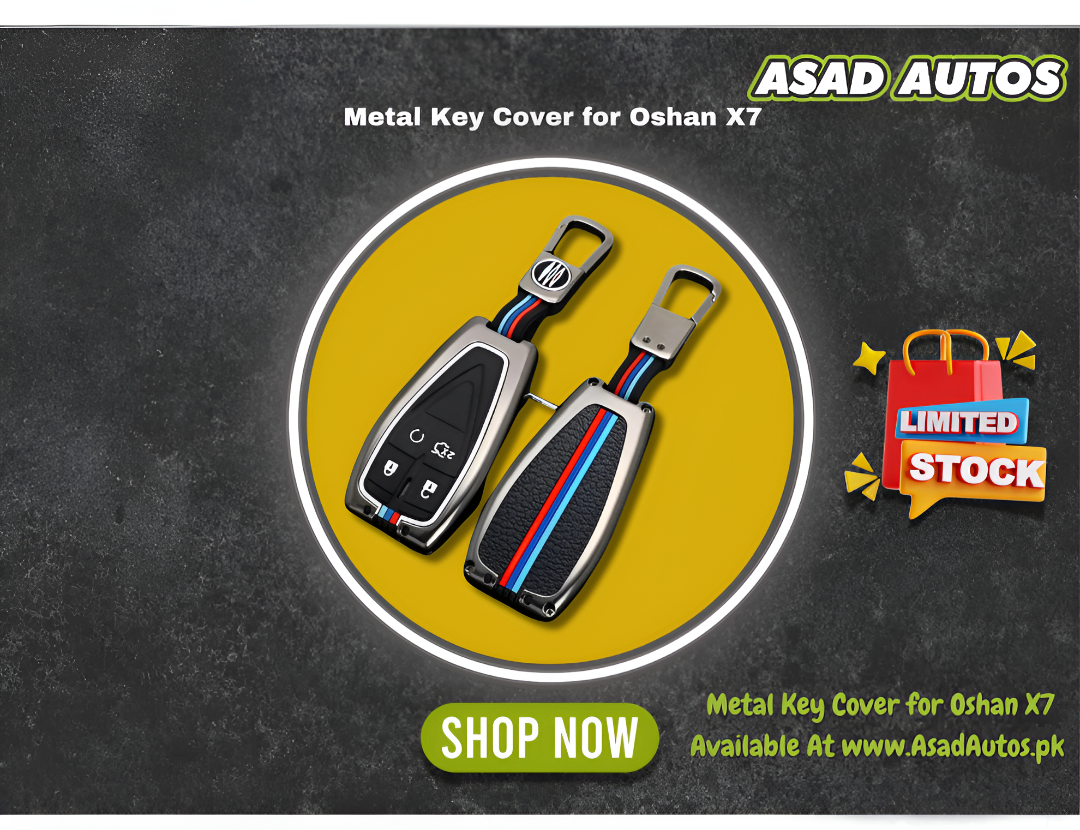 Oshan X7 Metal Key Cover – Zinc Alloy Premium Smart Key Case