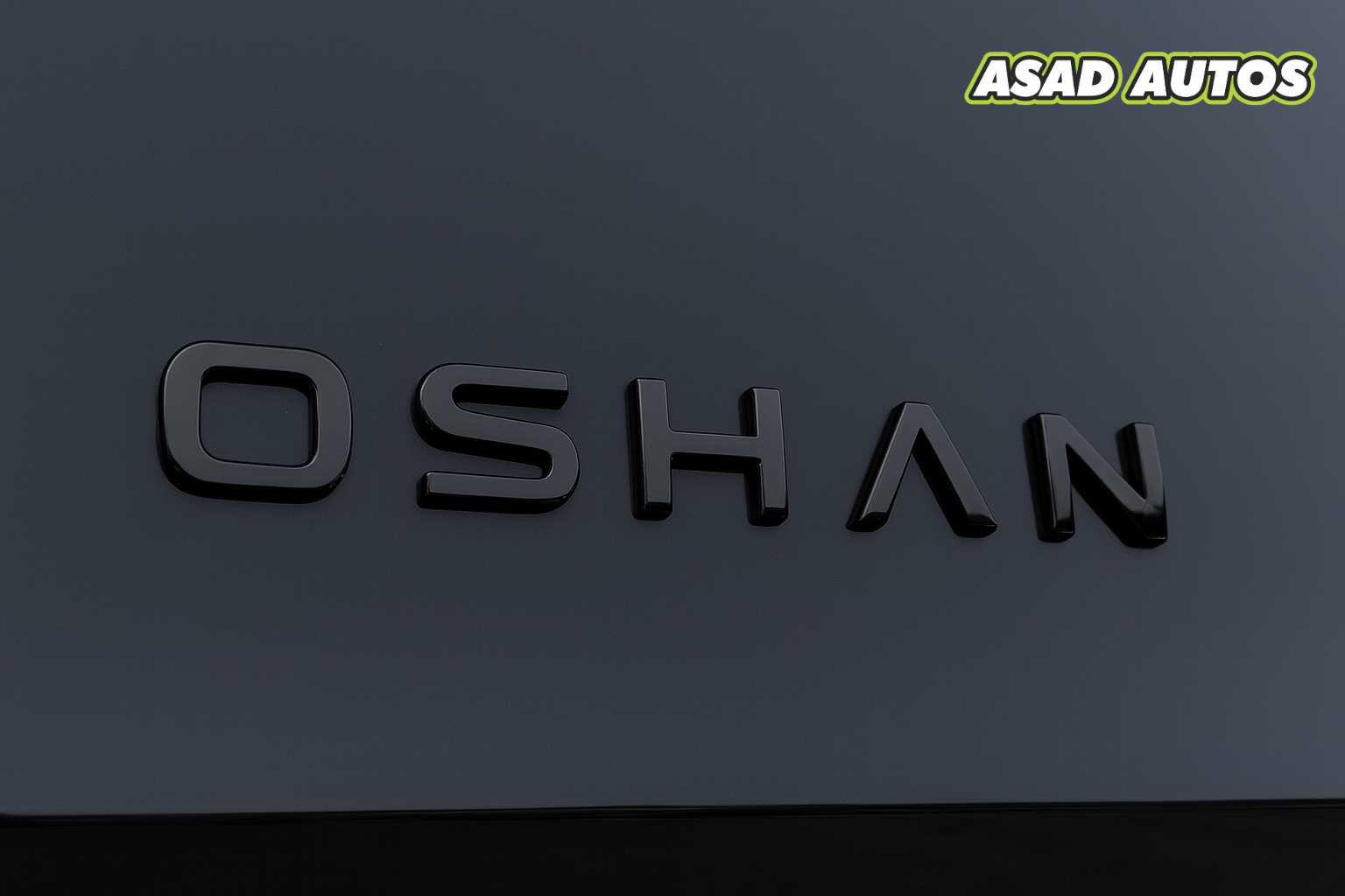 Oshan X7 Shine Black Bonnet Monogram – Premium Exterior Car Accessory